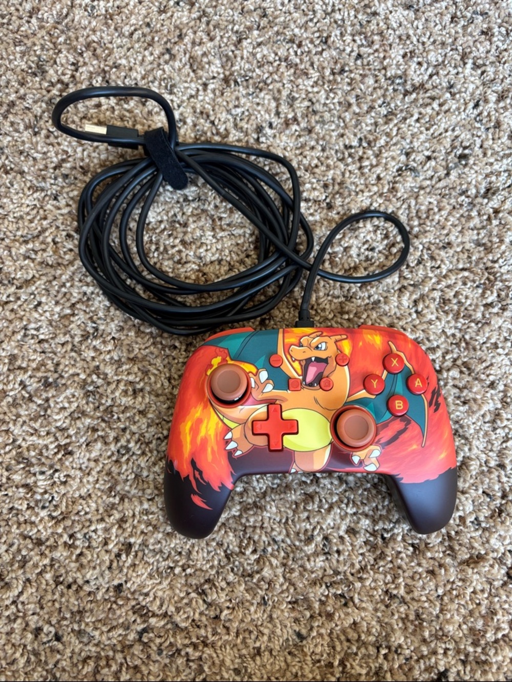 PowerA Enhanced Wired Controller for Nintendo Switch - Charizard Vortex